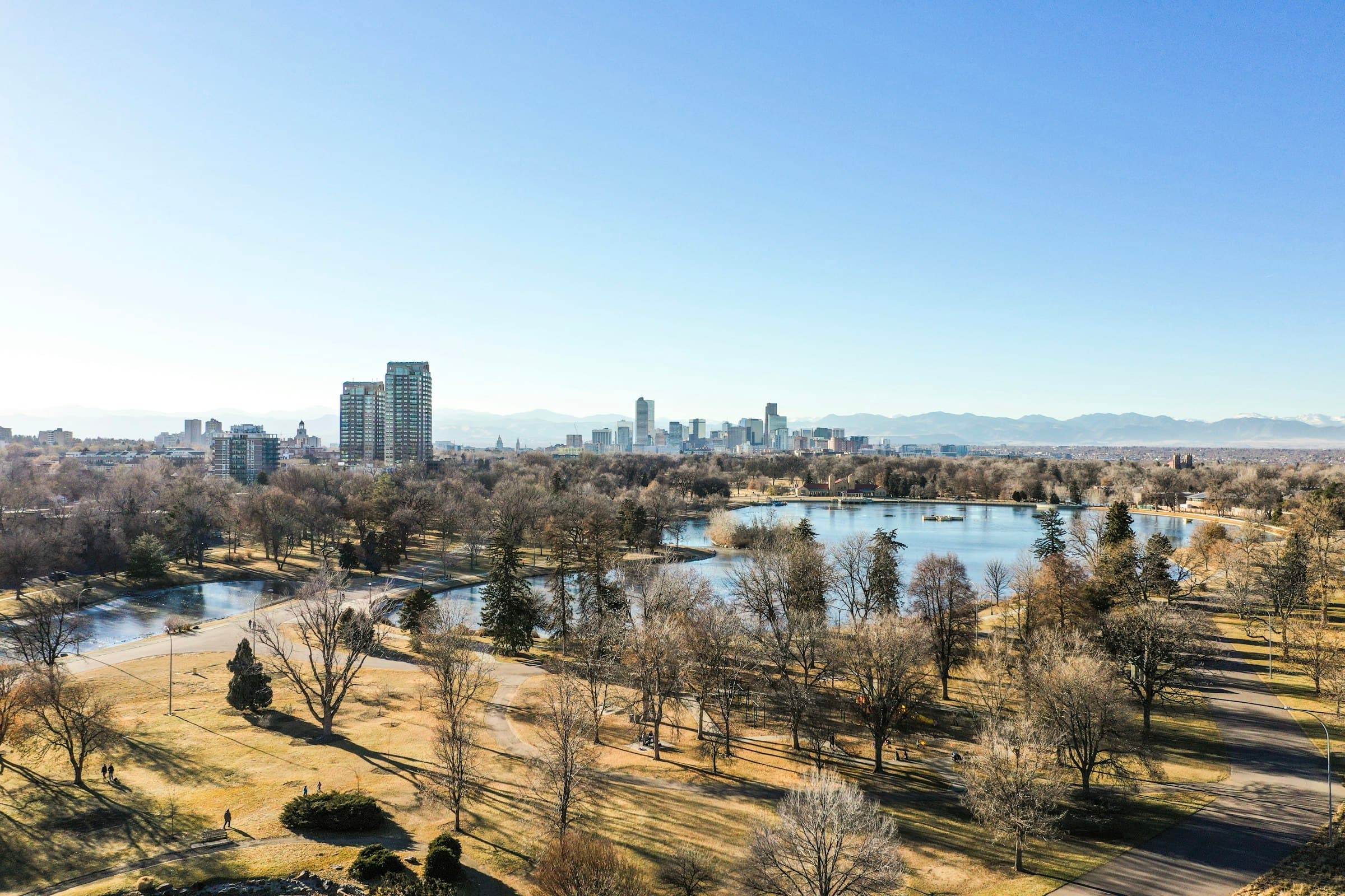 Colorado Front Range under open sky